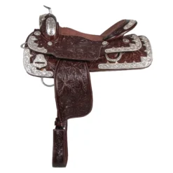 Double S Diamond Show Saddle -Weaver Leather Shop 41086 darkoil