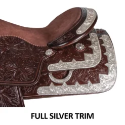 Double S Diamond Show Saddle -Weaver Leather Shop 41086 feature b overlay