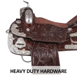 Double S Diamond Show Saddle -Weaver Leather Shop 41086 feature f overlay