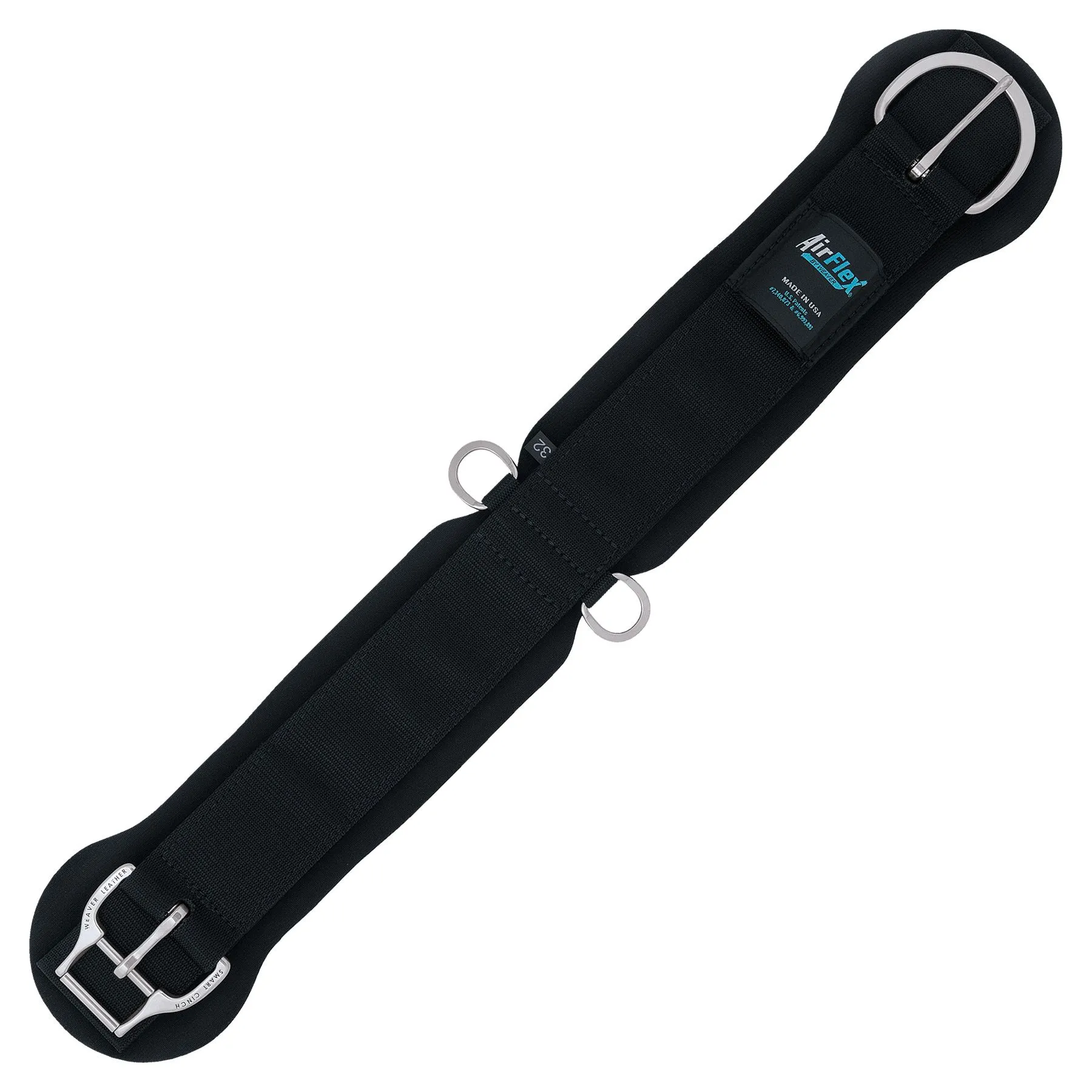 Weaver Leather® AirFlex® Straight Cinch With Roll Snug Buckle 2 Weaver Leather® AirFlex® Straight Cinch With Roll Snug Buckle - Image 2