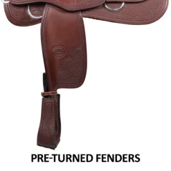 Billy Royal® Westcoast Reiner Saddle 14 Billy Royal® Westcoast Reiner Saddle -Weaver Leather Shop 41133 feature e overlay