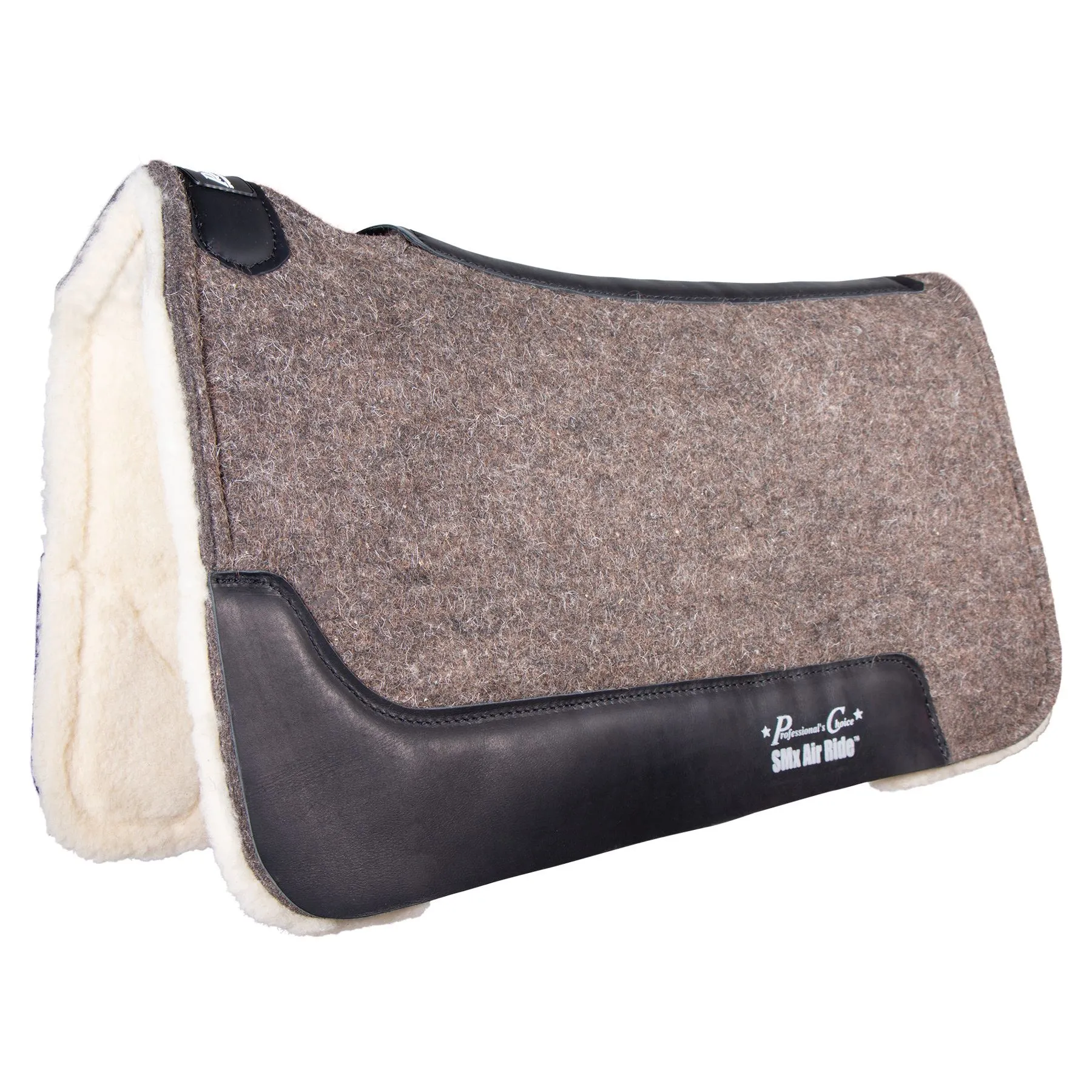 Professional's Choice® Cowboy Felt Roper SMx Air Ride™ Western Saddle Pad 1 Professional's Choice® Cowboy Felt Roper SMx Air Ride™ Western Saddle Pad