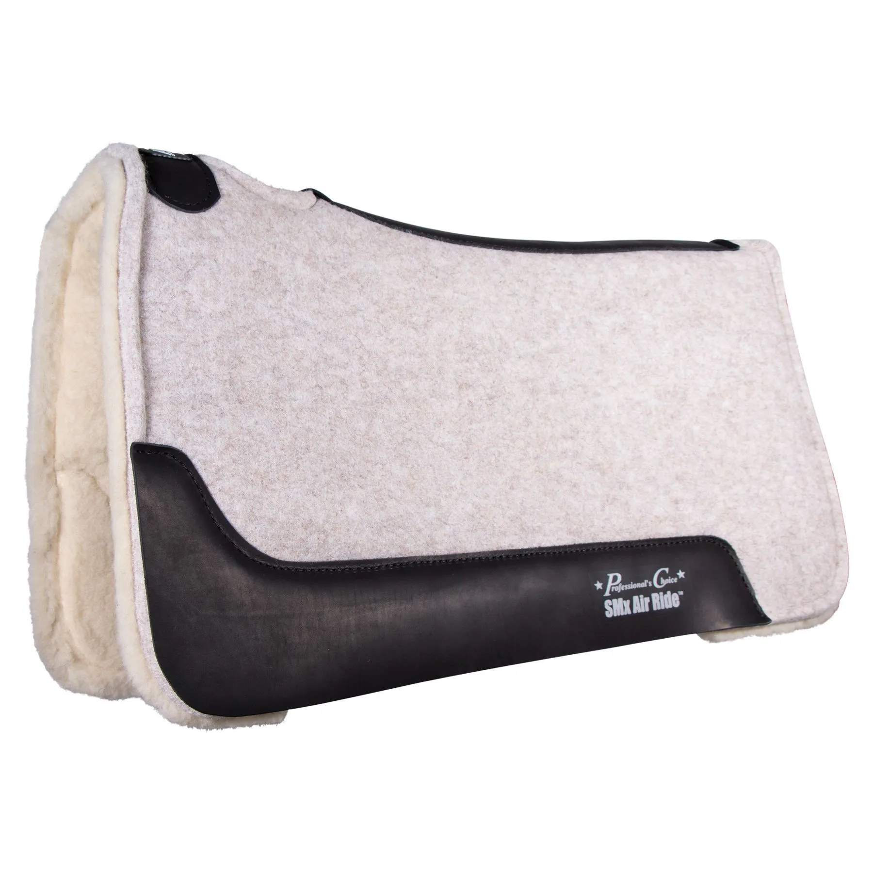 Professional's Choice® Cowboy Felt Roper SMx Air Ride™ Western Saddle Pad 2 Professional's Choice® Cowboy Felt Roper SMx Air Ride™ Western Saddle Pad - Image 2