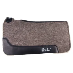 Professional's Choice® Cowboy Felt Roper SMx Air Ride™ Western Saddle Pad 8 Professional's Choice® Cowboy Felt Roper SMx Air Ride™ Western Saddle Pad -Weaver Leather Shop 41190 charcoal