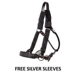 Billy Royal® Sydney Silver Show Halter -Weaver Leather Shop 41196 feature e overlay