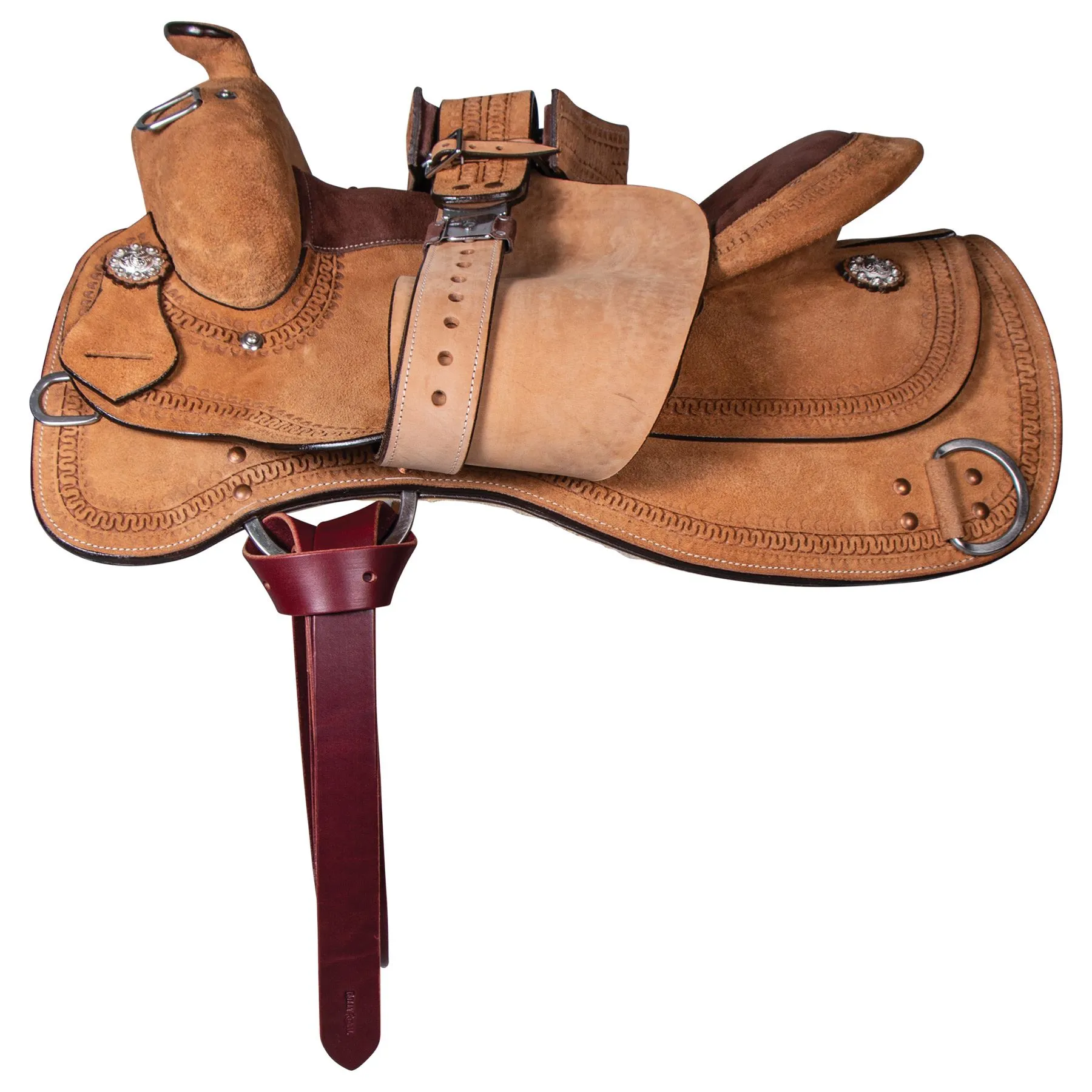 Billy Royal® Latigo Cinch Tie Strap 1 1/2" Wide X 6 1/2' Long 1 Billy Royal® Latigo Cinch Tie Strap 1 1/2" Wide X 6 1/2' Long