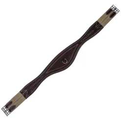 Pinnacle Anatomic Shoulder Ease English Girth 15 Pinnacle Anatomic Shoulder Ease English Girth -Weaver Leather Shop 41267 chocolate