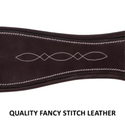 Pinnacle Anatomic Shoulder Ease English Girth 11 Pinnacle Anatomic Shoulder Ease English Girth -Weaver Leather Shop 41267 feature c overlay