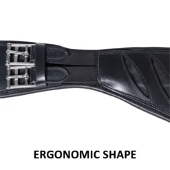 Pinnacle Anatomic Shoulder Ease Dressage Girth -Weaver Leather Shop 41275 feature b overlay