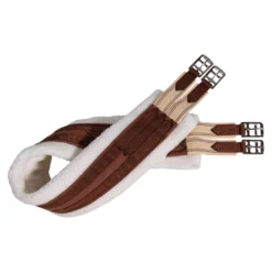 Dura-Tech® Fleece Lined Double Elastic Girth 11 Dura-Tech® Fleece Lined Double Elastic Girth -Weaver Leather Shop 41323 brown
