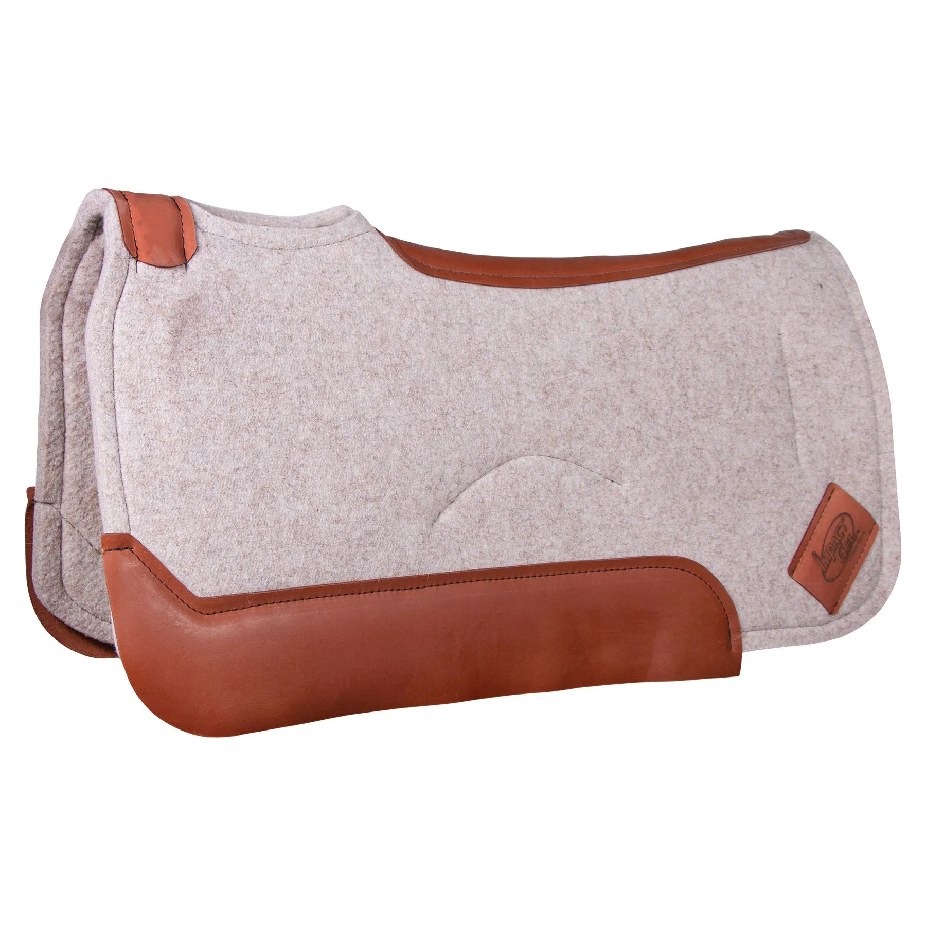 Impact Gel Standard 3/4 Contour Western Saddle Pad 1 Impact Gel Standard 3/4 Contour Western Saddle Pad