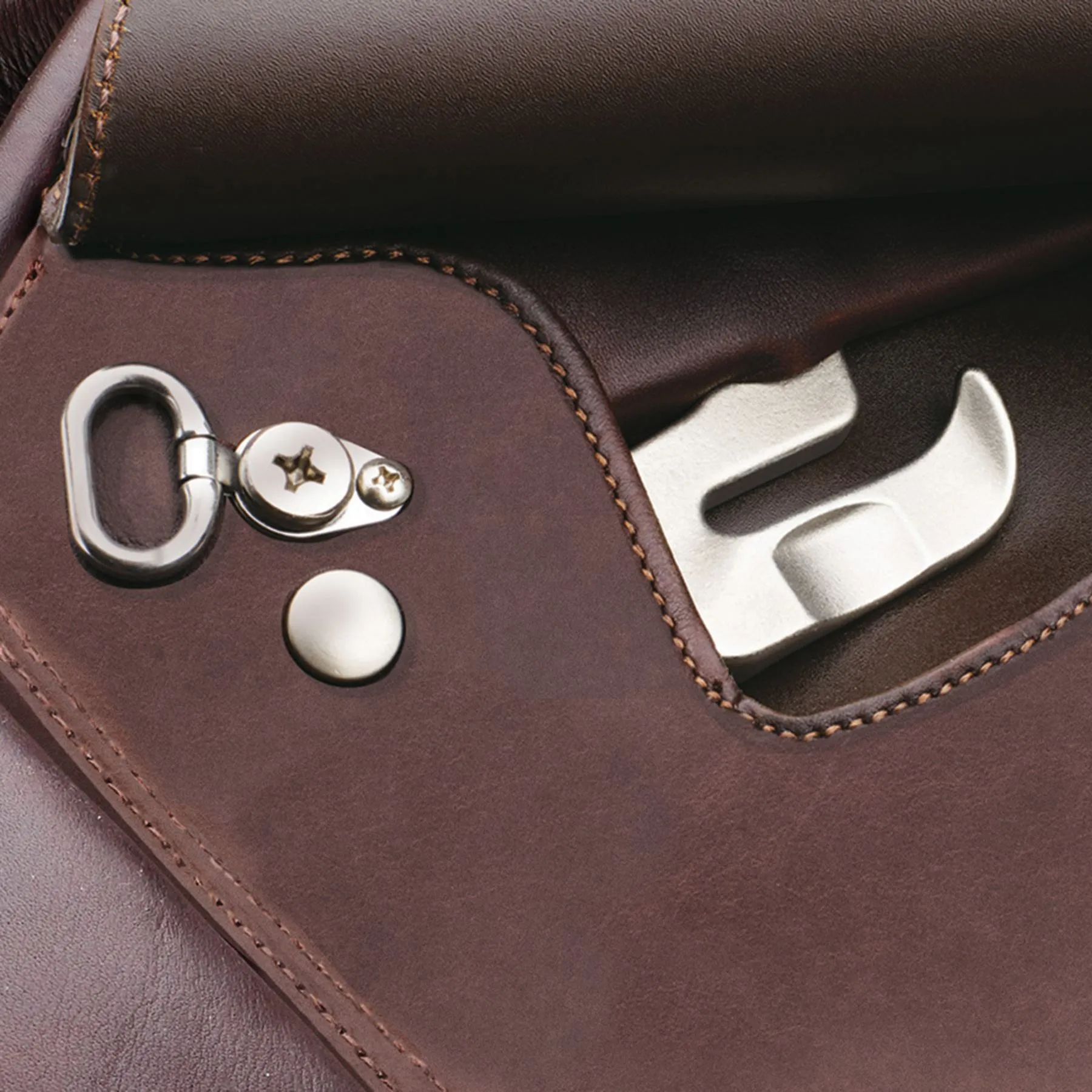 Bates Caprilli Close Contact Classic Saddle 4 Bates Caprilli Close Contact Classic Saddle - Image 4