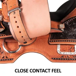 Billy Royal® Fort Worth Supreme Show Saddle 11 Billy Royal® Fort Worth Supreme Show Saddle -Weaver Leather Shop 41596 feature c overlay