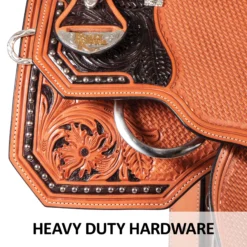 Billy Royal® Fort Worth Supreme Show Saddle 13 Billy Royal® Fort Worth Supreme Show Saddle -Weaver Leather Shop 41596 feature e overlay