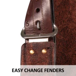 Billy Royal® Chocolate Roughout Classic Work Saddle 13 Billy Royal® Chocolate Roughout Classic Work Saddle -Weaver Leather Shop 41601 feature d overlay