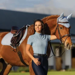 LeMieux® Prosport Close Contact Suede Saddle Pad -Weaver Leather Shop 41829 alt e