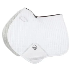 LeMieux® Prosport Close Contact Suede Saddle Pad -Weaver Leather Shop 41829 white
