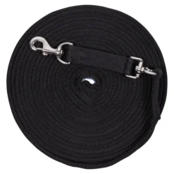 Dura-Tech Swivel Snap Cotton Lunge Line -Weaver Leather Shop 41841 black