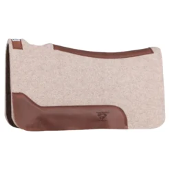 Diamond Wool® Contour Cowboy 1" Western Pad 30" X 30" -Weaver Leather Shop 41869 tan