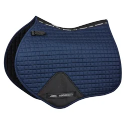 Weatherbeeta® Prime Jump Shaped Saddle Pad -Weaver Leather Shop 42032 navy