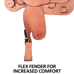 Billy Royal® Pro Work Saddle II -Weaver Leather Shop 42068 feature f overlay