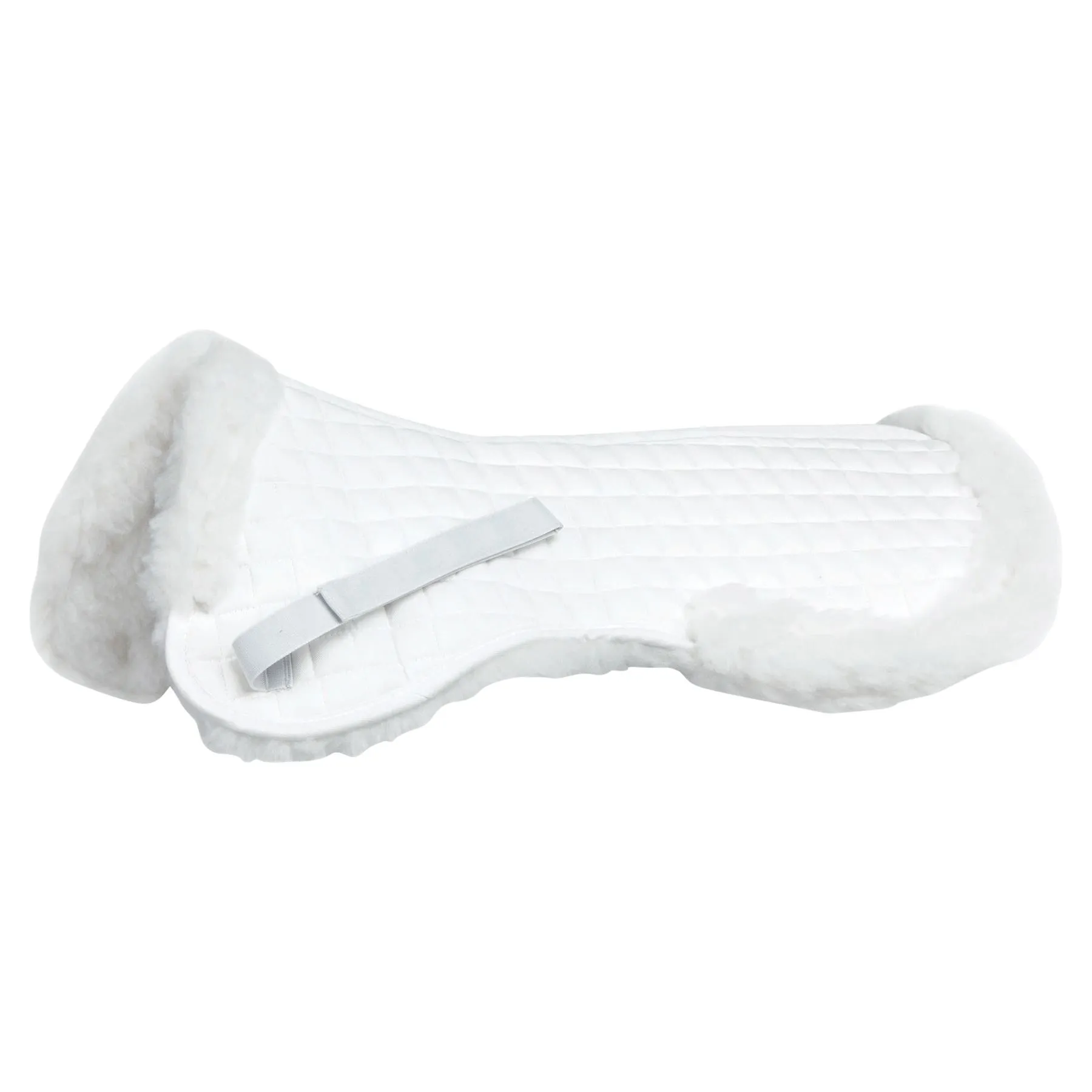 Shires Equestrian Fleece Lined Half Pad 1 Shires Equestrian Fleece Lined Half Pad