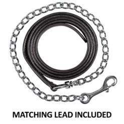 Double S Beaded Silver Plated Show Halter With Lead -Weaver Leather Shop 42687 feature d overlay