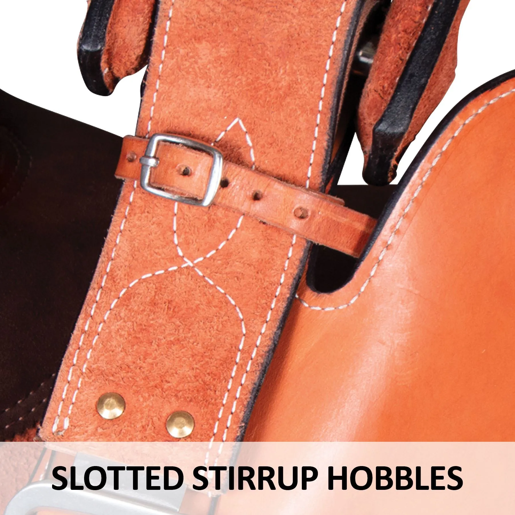 Billy Royal® Two-Tone Roughout Western Saddle 8 Billy Royal® Two-Tone Roughout Western Saddle - Image 8