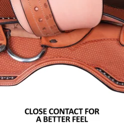 Billy Royal Roxy Studded Western Show Saddle -Weaver Leather Shop 42739 feature d overlay