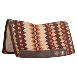 Classic Equine® Zone™ Wool Top Pad -Weaver Leather Shop 43063 coffeeburgundy
