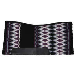 Billy Royal® Performance Wool Top Contour Pad -Weaver Leather Shop 43071 purplegrey