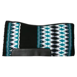 Billy Royal® Performance Wool Top Contour Pad -Weaver Leather Shop 43071 turquoisegrey