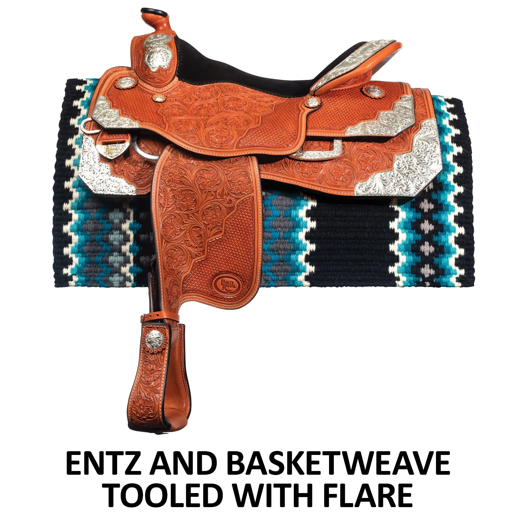 Billy Royal® Savanah Western Show Saddle 2 Billy Royal® Savanah Western Show Saddle - Image 2