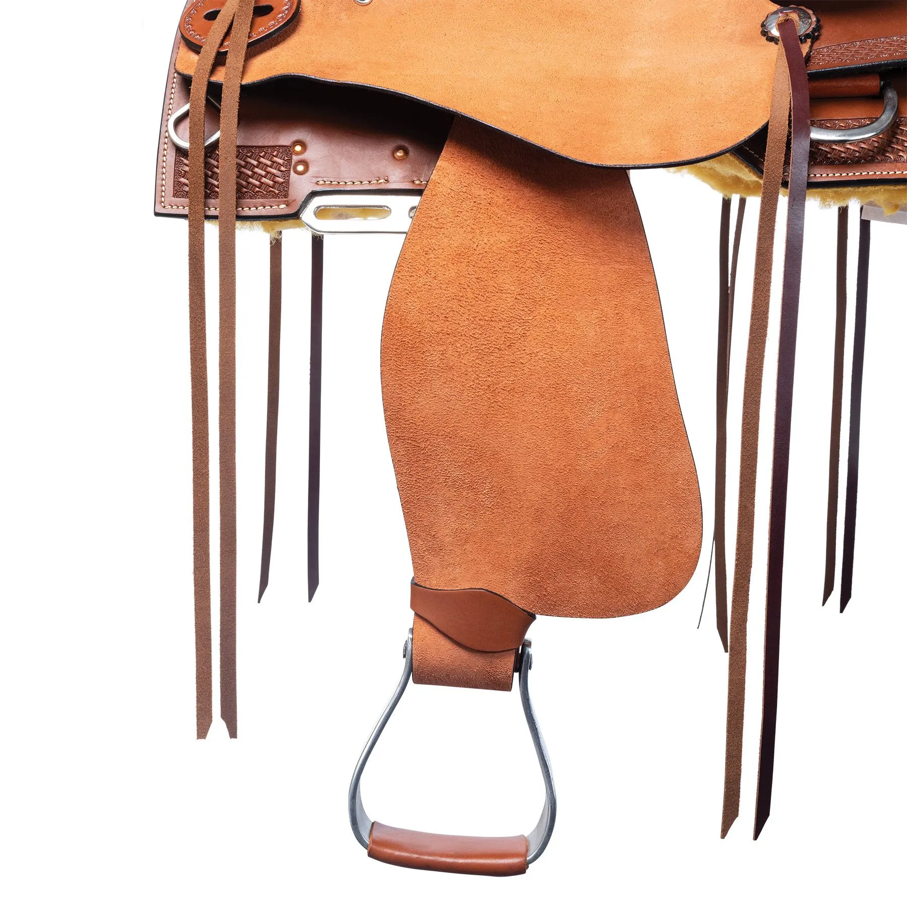 Double S 2 Tone Ranch Cutter Saddle 4 Double S 2 Tone Ranch Cutter Saddle - Image 4