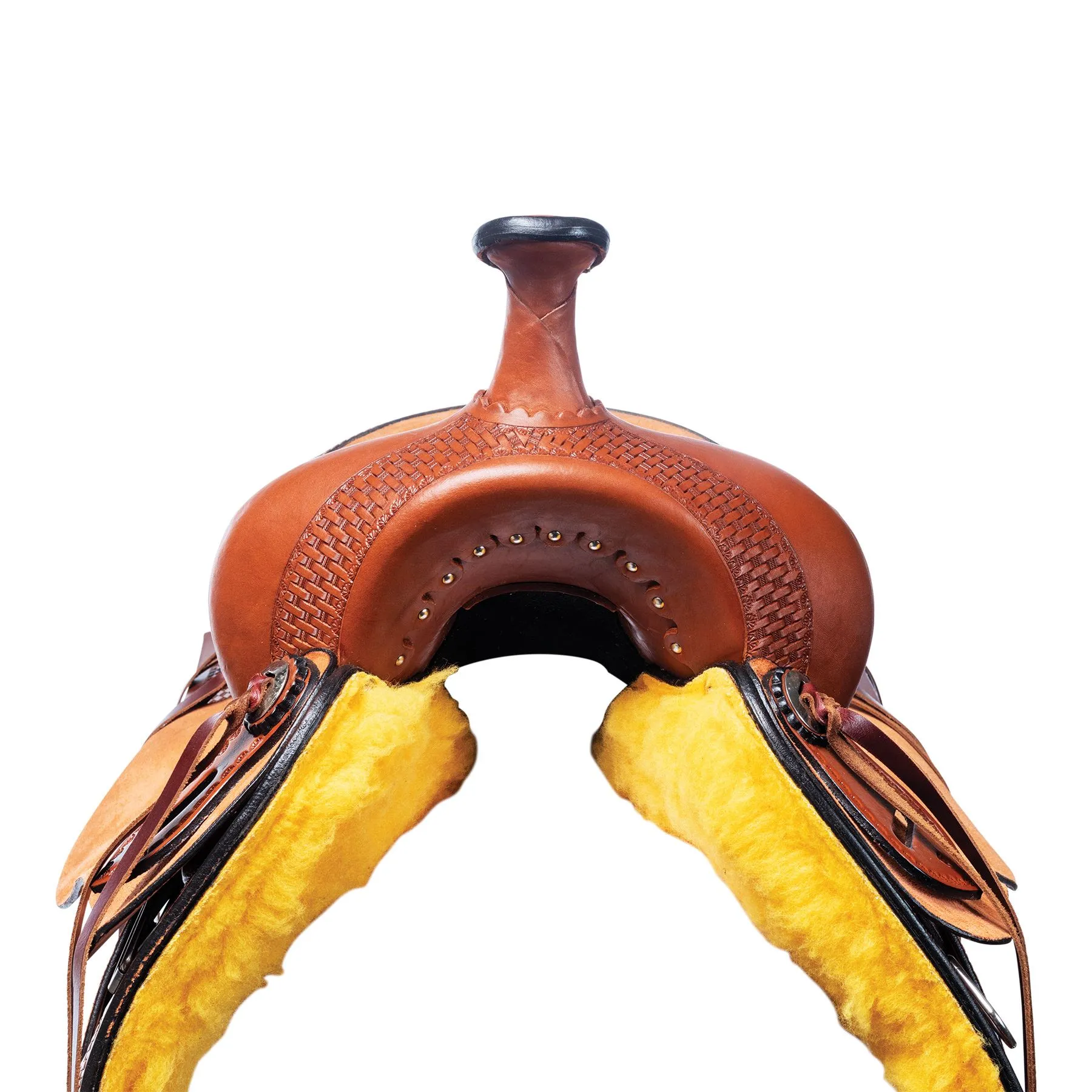 Double S 2 Tone Ranch Cutter Saddle 12 Double S 2 Tone Ranch Cutter Saddle - Image 12