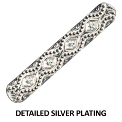 Billy Royal Blue Scallop Fitted Silver Halter For Horses -Weaver Leather Shop 43207 feature c overlay