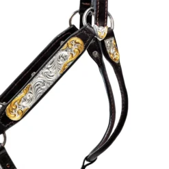 Billy Royal Gold Standard Fitted Show Halter For Horses -Weaver Leather Shop 43247 alt b