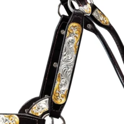 Billy Royal Gold Standard Fitted Show Halter For Horses -Weaver Leather Shop 43247 alt c