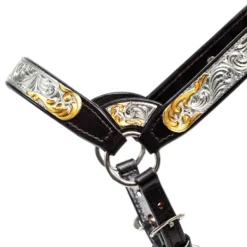 Billy Royal Gold Standard Fitted Show Halter For Horses -Weaver Leather Shop 43247 alt d