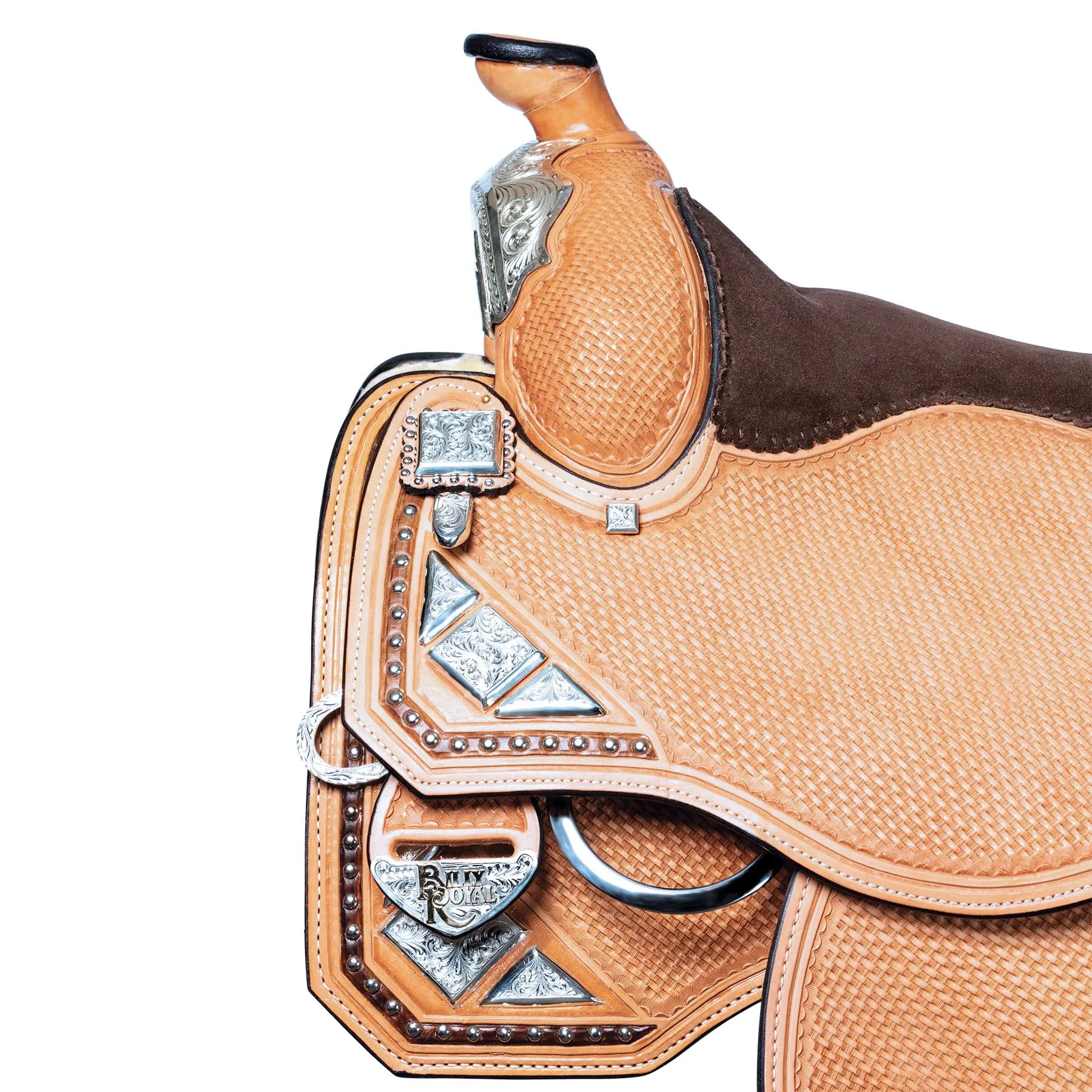Billy Royal® Platinum Trifecta Sterling Show Saddle 9 Billy Royal® Platinum Trifecta Sterling Show Saddle - Image 9