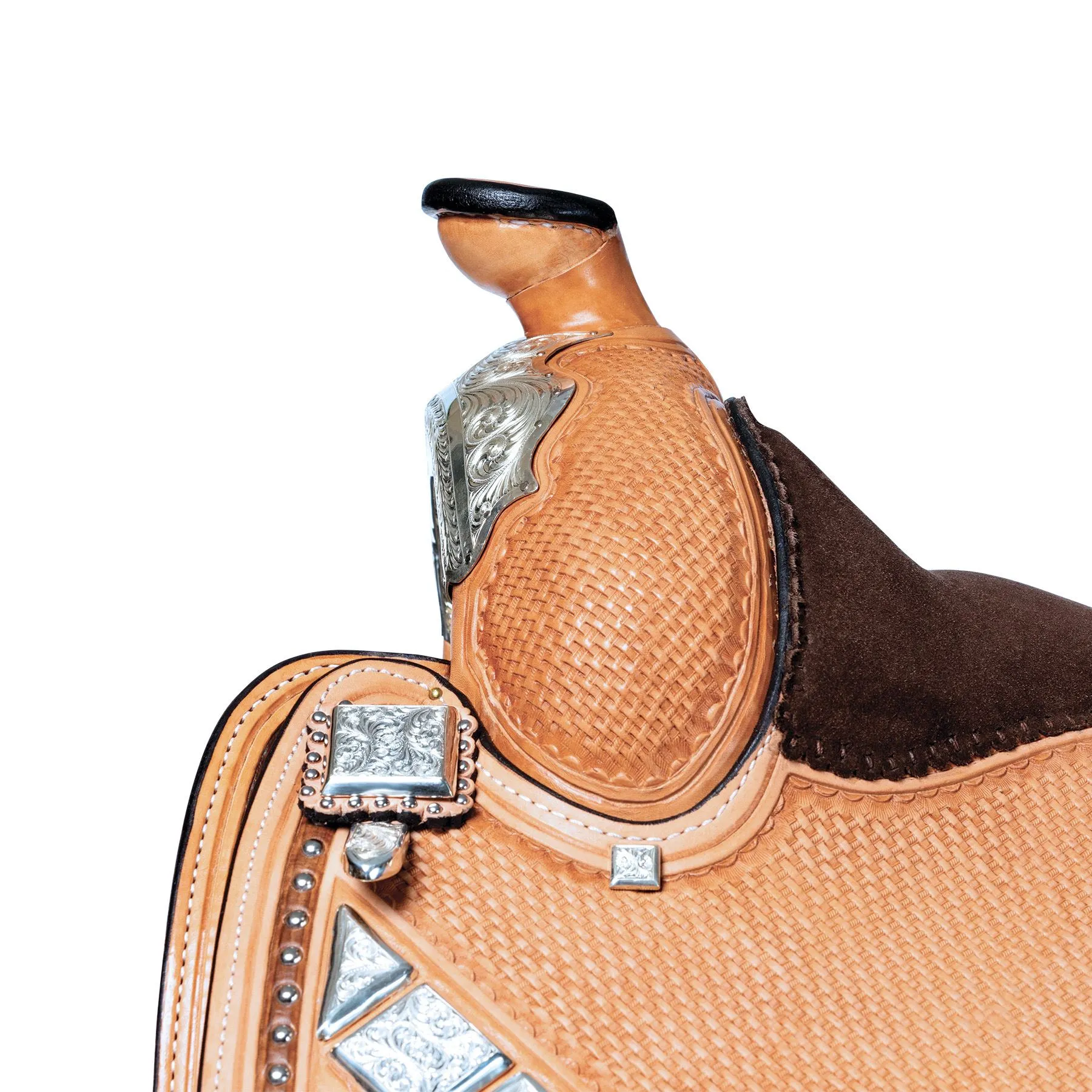 Billy Royal® Platinum Trifecta Sterling Show Saddle 10 Billy Royal® Platinum Trifecta Sterling Show Saddle - Image 10