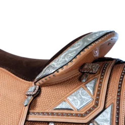 Billy Royal® Platinum Trifecta Sterling Show Saddle 22 Billy Royal® Platinum Trifecta Sterling Show Saddle -Weaver Leather Shop 43353 alt d