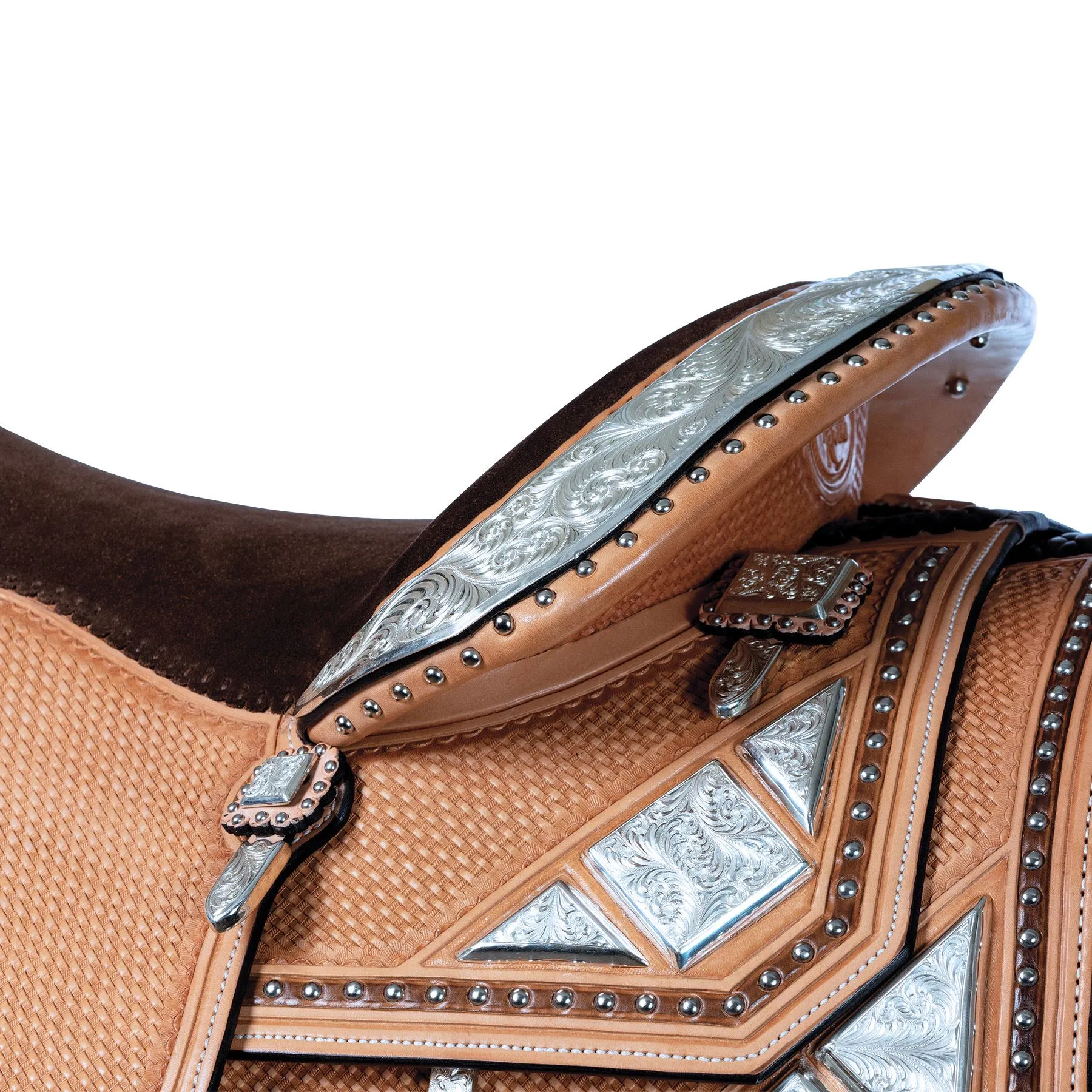 Billy Royal® Platinum Trifecta Sterling Show Saddle 11 Billy Royal® Platinum Trifecta Sterling Show Saddle - Image 11