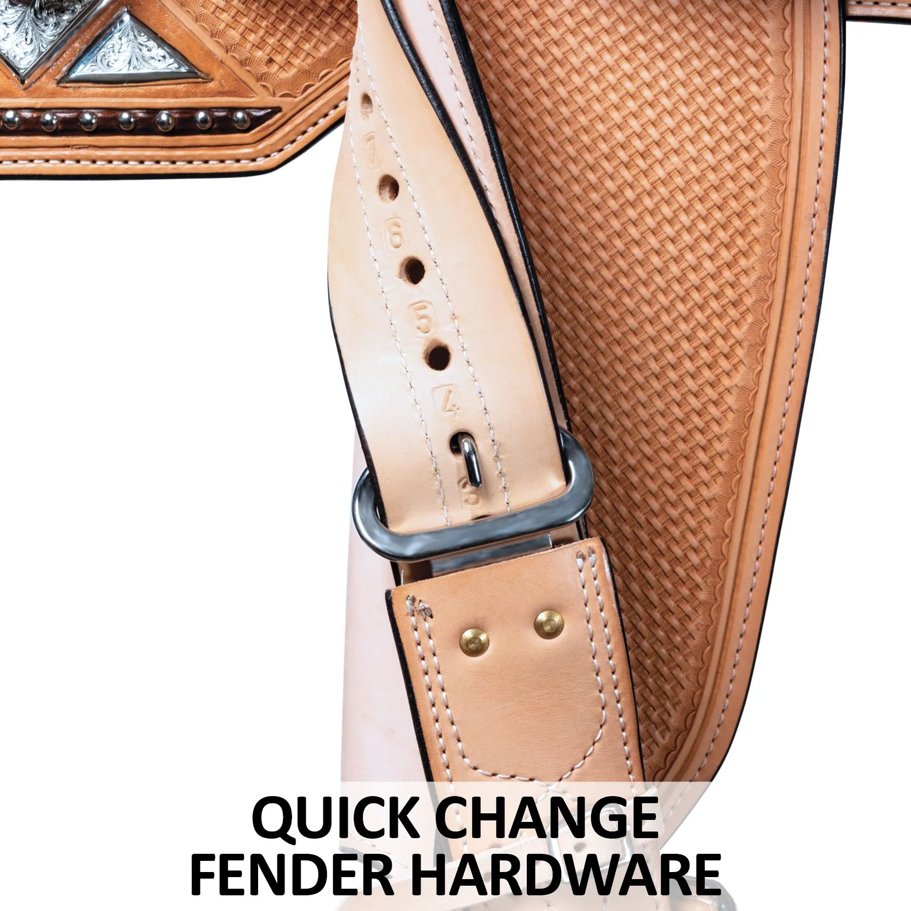 Billy Royal® Platinum Trifecta Sterling Show Saddle 7 Billy Royal® Platinum Trifecta Sterling Show Saddle - Image 7