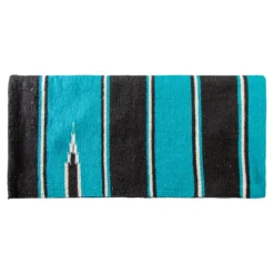 Dura-Tech® Western Navajo Western Saddle Blanket 32" X 34" -Weaver Leather Shop 43368 tealblack