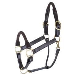 Premier® Premier Leather And Rope Control Halter -Weaver Leather Shop 43373 havana