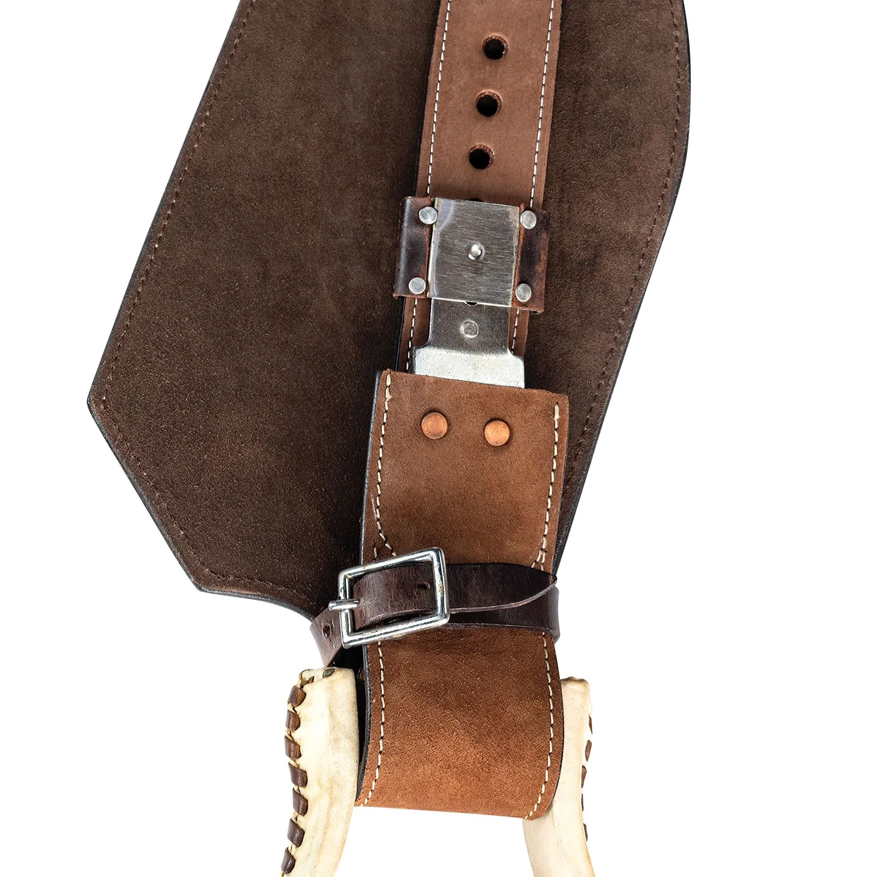Double S Studded Roughout Barrel Saddle 9 Double S Studded Roughout Barrel Saddle - Image 9