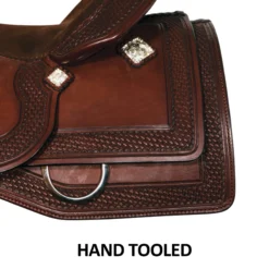Billy Royal® Tucson Reining Saddle 13 Billy Royal® Tucson Reining Saddle -Weaver Leather Shop 43457 feature b overlay