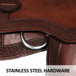 Billy Royal® Tucson Reining Saddle 16 Billy Royal® Tucson Reining Saddle -Weaver Leather Shop 43457 feature e overlay