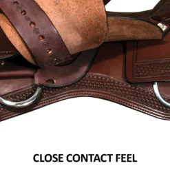 Billy Royal® Tucson Reining Saddle 18 Billy Royal® Tucson Reining Saddle -Weaver Leather Shop 43457 feature g overlay